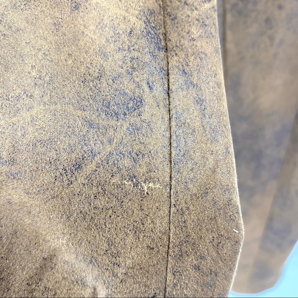 Free People Suede Studded Beaded Pants Size 6 - Picture 5 of 11